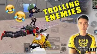 Funny moments and Trolling enemies | TACAZ PUBG MOBILE