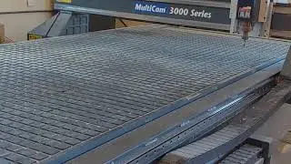 Used Multicam 3-205-R CNC Router