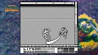 Teenage Mutant Ninja Turtles III: Radical Rescue - Game Boy ~ Rock Hard Pizza