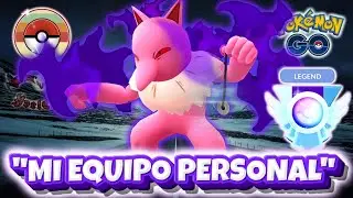 ¡MI EQUIPO PERSONAL! PARA SUBIR A RANGO LEYENDA EN LA COPA RETRO | PC-1500 | (PVP) #pokemongo