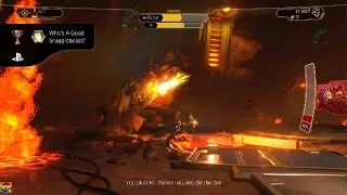 Ratchet & Clank Snagglebeast Boss Kill