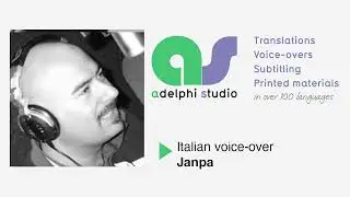 Italian VoiceOver Janpa