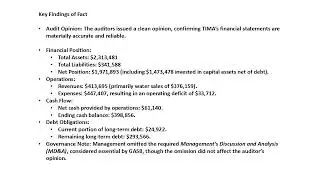 2022 TIMA AUDIT