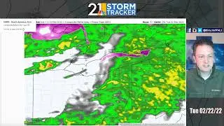 Update On Todays Rain, Minor River Flood Threat + Thursday Night's Ice
