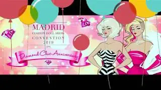 Madrid Fashion Doll Show Convention 2019 (happybirtday 60th Barbie)