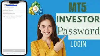 Как войти с паролем инвестора в MT5 | Вход с паролем инвестора в MetaTrader 5