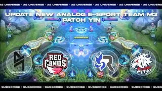 UPDATE SCRIPT ANALOG MOBILE LEGENDS TERBARU - Update New Analog E-sport All Team M3 World #PART2