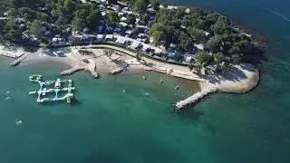2021 Camping Valkanela (Sommer) in Istrien, Kroatien - Drohnenaufnahmen in 4K