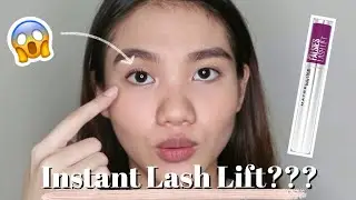 NEW MAYBELLINE THE FALSIES LASH LIFT WATERPROOF MASCARA REVIEW & WEAR TEST | Nicole Martinez