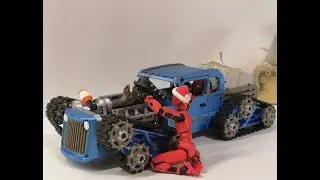 Assemblage du vilebrequin du Snow Hot Rod imprim&eacute; 3D