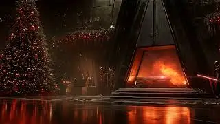 Darth Vader&rsquo;s Sithmas Throne Room | Star Wars Christmas Fireplace & The Dark Side