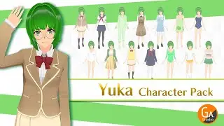 Yuka Character Pack by Game Asset Studio