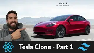 Tesla Clone with React, Tailwind CSS, and Firebase - Part 1