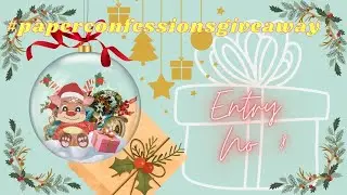 #paperconfessionsgiveaway CHRISTMAS CHALLENGE ENTRY NO. 8 @cornflowercrafts