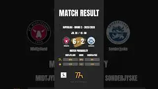 BOOM💥 The Almanac hits BIG with another SPOT-ON prediction 6-2 ✅ Midtjylland DESTROYS Sonderjyske‼️🔥