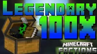 100X LEGENDARY DROP PACKAGE OPENING!!!!! Forgotten Planet Minecraft Factions w/ ThePro420