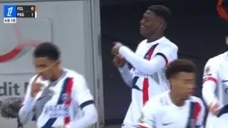 But de Nuno Mendes | Lorient vs PSG 1-1 | R&eacute;sum&eacute; & Buts | Ligue 1 25/26