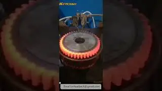 Induction Hardening of Gear with High Frequency