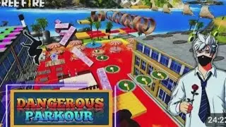 Free fire craftland Parkour map