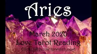 Aries March 2020 Tarot Love Reading💕