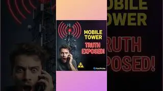 Mobile Tower Radiation: Myth vs Reality in India | #shorts #mobile #tower