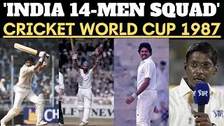 INDIA SQUAD CRICKET WORLD CUP 1987      INDIA TEAM  CRICKET WORLD CUP 1987