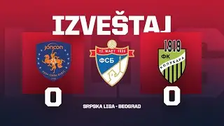 PRVA ISKRA - KOLUBARA Srpska Liga Beograd 24/25 - 18. Kolo