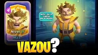 VAZOU NOVA CARTA HER&Oacute;I MAGO EL&Eacute;TRICO no CLASH ROYALE???