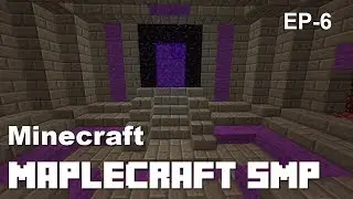 Minecraft: MapleCraft SMP Ep-6: Underground city project!