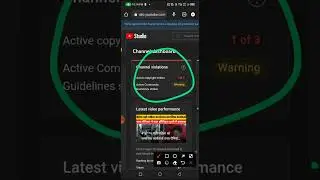 community guidelines strike kaise check kare | community guidelines strike kaise check kare 2023