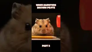 Hamster Pilot Panics at Alarm 🚨🐹 | Accidental Ejection in War Thunder ✈️💥 #hamster #aircraft