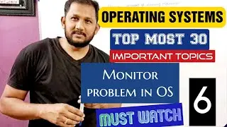 Monitor in process synchronization | Monitor in os