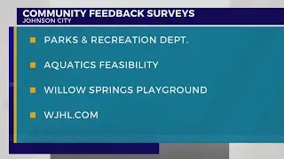 Johnson City Parks & Recreation asking for community feedback
