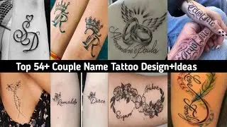 Top 54+ Couple Name Tattoo Design+Ideas | Couple Name Tattoo For Boys/Girls | &lrm;@Sarah_Tattoo&nbsp;
