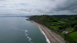 Branscombe Beach, Devon | Drone Footage 4K Dji Mini 3 Pro