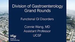 Functional GI Disorders - Connie Wang, MD