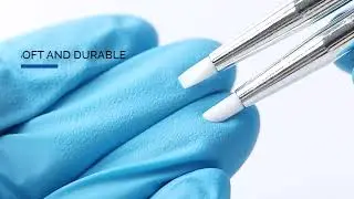 Dental Porcelain Brush Pen Composite Cement Porcelain Silicone Shaping Smoothing Removing 5pcs/Bag