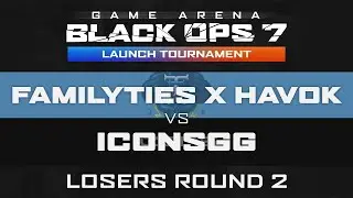 GA:CoD BO7 Launch Tournament Losers Round 2 - FamilyTies x Havok vs. ICONSgg