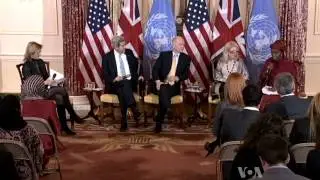 US, Britain to Step Up Efforts to Curb Sexual Violence in Conflicts