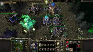 DREADLORD AND MASS ABOMS VS HUMAN  - Warcraft 3 1v1 Northrend Ladder
