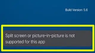 Fix Split screen is not supported by the app Problem | App Does not Supported Split screen Problem