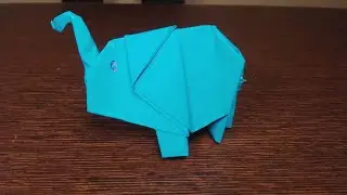 HOW TO MAKE ORIGAMI ELEPHANT..STEP BY STEP.....#paperart #origamiart #origami #art #paperart #craft