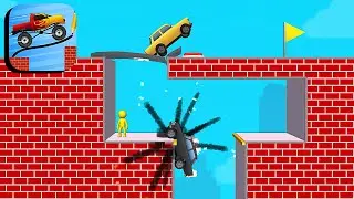Draw The Bridge 3D - All Levels Gameplay Android,ios (Levels 51-55)