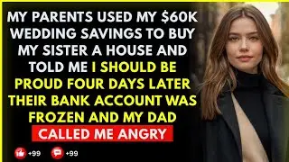 My Parents Used My $60K Wedding Money For My Sisters House And Said I Was Selfish For Complaining