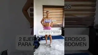 🔥2 ejercicios poderoso para reafirmar tu abdomen🤝 #fitness #absworkout #abdomen #ejercicio #shorts