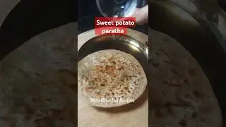 हेल्दी शकरकंद पराठा बनाने की विधिl sweet potato paratha recipe.