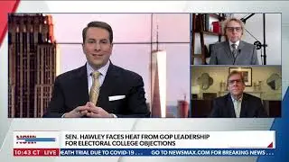 NewsMax Joint Session of Congress Certification of Electoral votes 01 02 2021