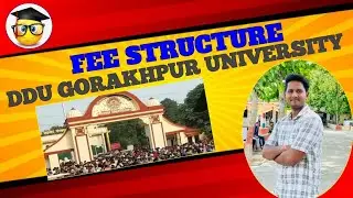 FEE STRUCTURE OF DDU GORAKHPUR UNIVERSITY|| ALL COURSES|| #ddu #ddufee #ddufeestructure #fee