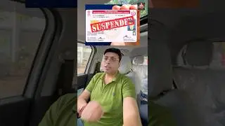 DL Suspend 😳#trafficrules #trafficfines #dlsuspend