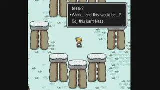 EarthBound (1994) (SNES) - Ness' dad calling Jeff easter egg